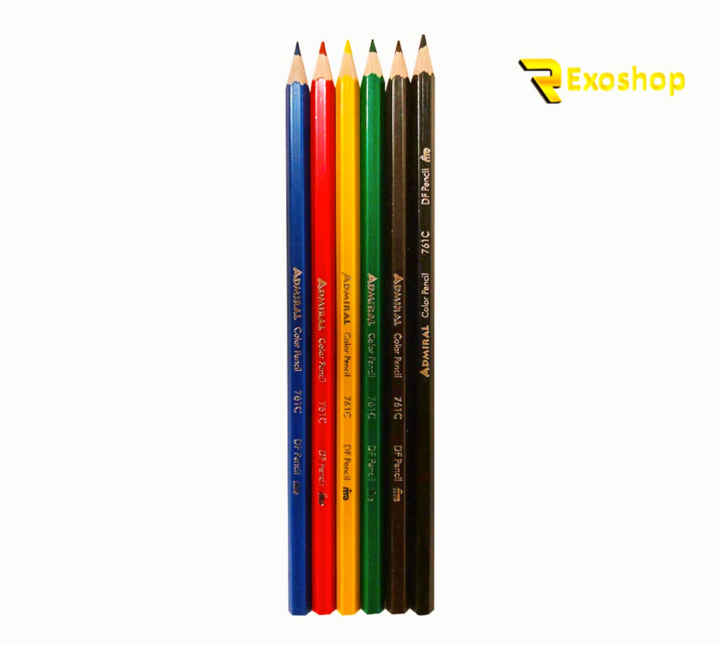  مداد رنگی 6 رنگ ادمیرال یکی از بهترین مداد رنگی ها است که با قیمتی ارزان و کیفیتی مناسب در رکسوشاپ موجود می باشد 