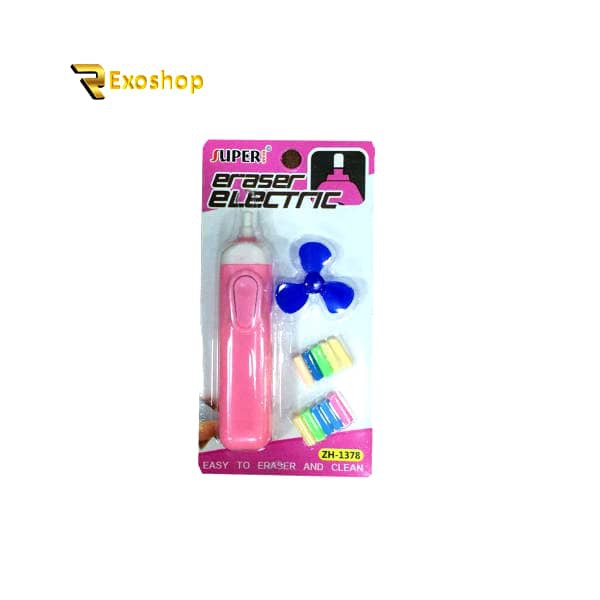  پاک کن برقی مدل Eraser Electric کد 1378 یکی از بهترین نوع پاک کن ها است که با قیمتی ارزان در رکسوشاپ موجود می باشد 