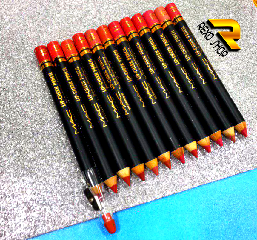  رژ لب مدادی MAC تراش دار با پوشش دهی کامل و ماندگاری بالا با بافتی مخملی با مناسب ترین قیمت در رکسوشاپ موجود می باشد 